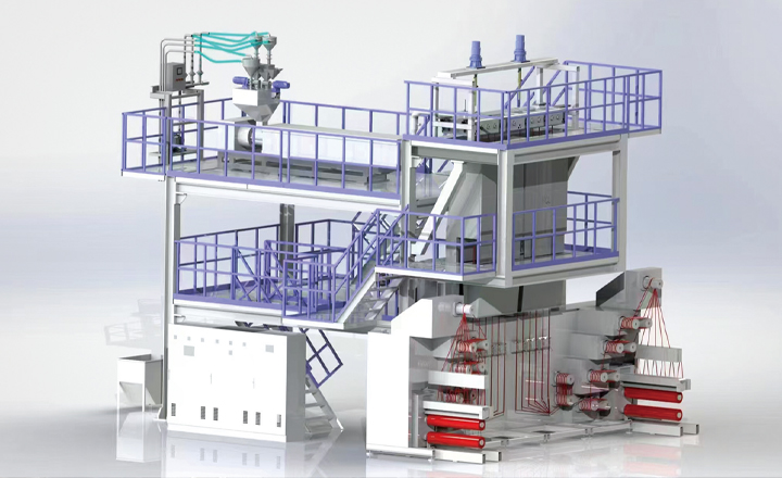 PET/PA/PP-FDY工业丝成套设备