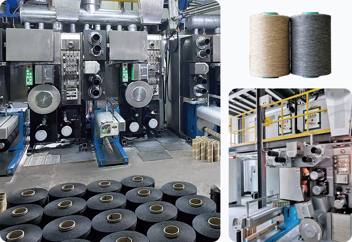 涤纶/锦纶/丙纶BCF地毯纱纺丝工程成套设备